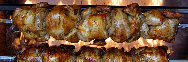 Glasgow Corporate Rotisserie Chicken Spit Catering